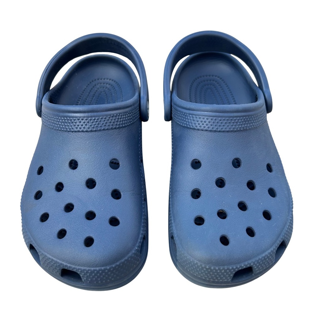 Crocs Kid's Classic Clog - Navy - big kid size 5 - EUC